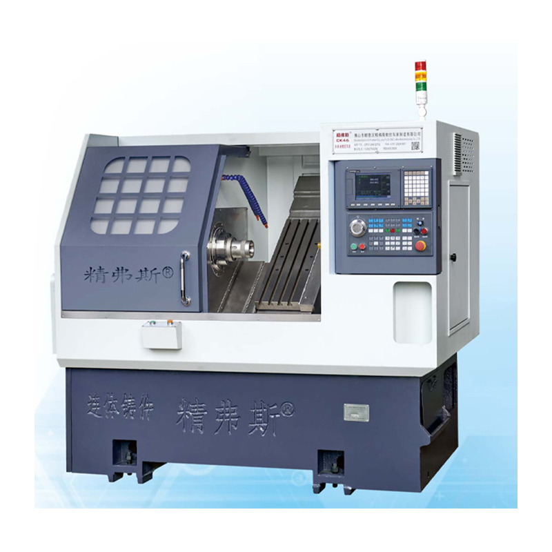 Máy tiện CNC với giường nghiêng